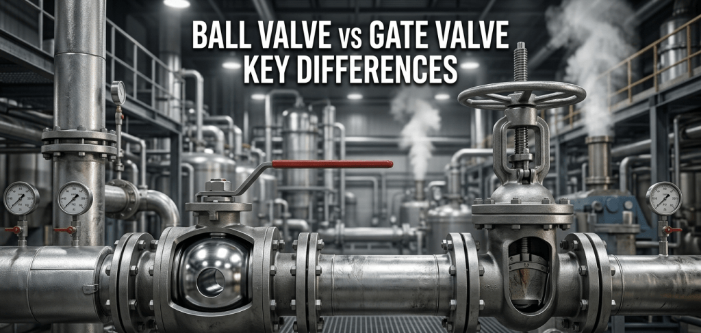 Ball Valve vs Gate Valve Key Differences