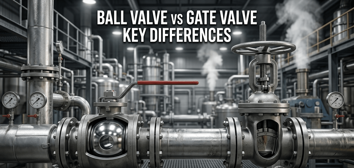 Ball Valve vs Gate Valve Key Differences - Xsis Valve