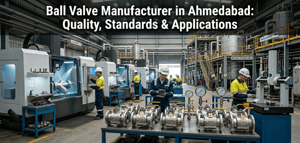 Ball Valve Manufacturer in Ahmedabad: Quality & Uses