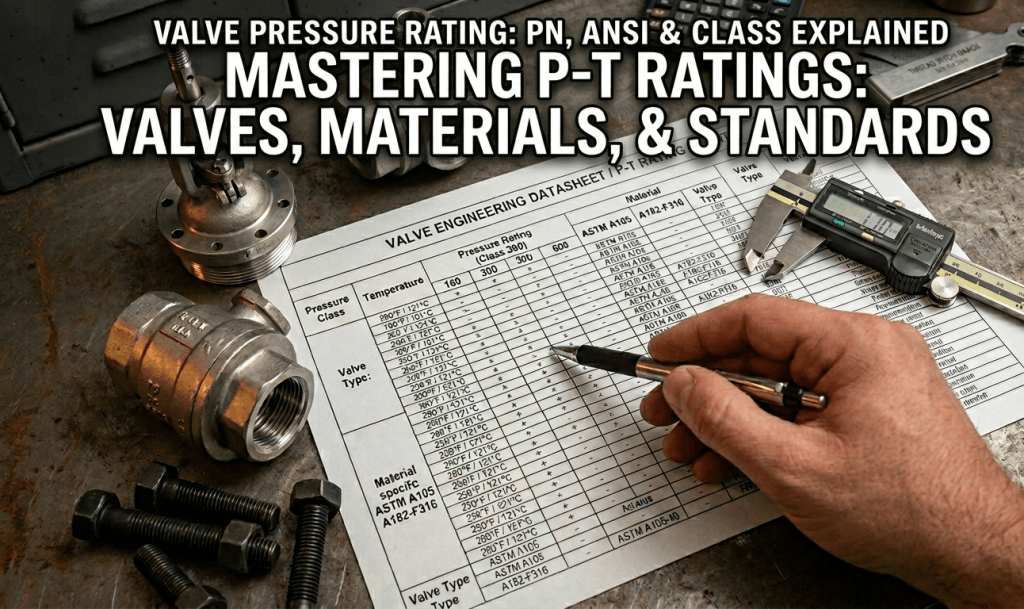 Valve Pressure Rating: PN, ANSI & Class Explained