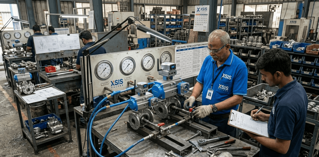XSIS Valves smart industrial valve manufacturing
