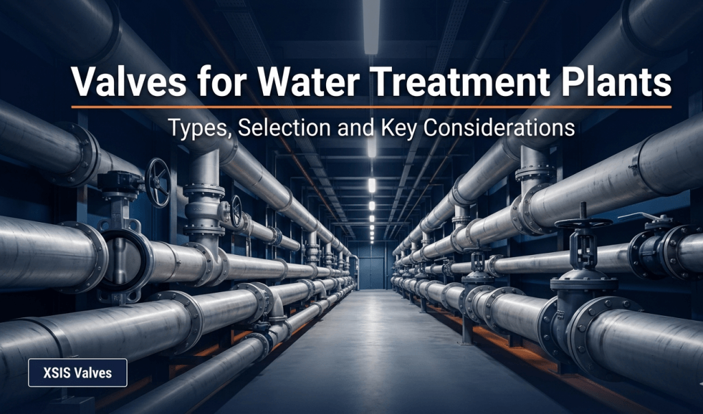 valves for water treatment plants types selection and key considerations XSIS Valves